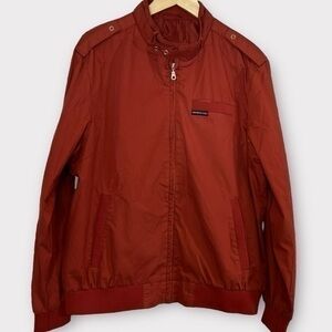 Members Only Men's Burnt Orange Jacket